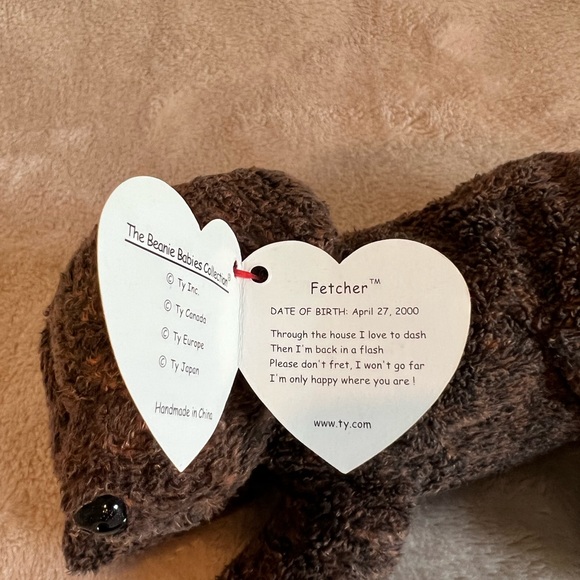 Ty Beanie Baby- Fetcher - Picture 2 of 4